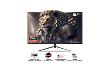 Spirit of Gamer Monitor 27" - EPIC 27" (VA, 16:9, 1920x1080, 1ms, 240 Hz, 300 cd/m2, 3000:1, HDMI/DP/3,5 mm Jack)