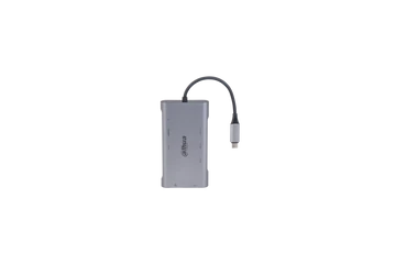 Dahua Kábel Átalakító - TC39 (USB-C - HDMI 4K@30Hz + VGA FHD@30Hz + 3xUSB3.0 + RJ45 Gigabit + SD + PD)