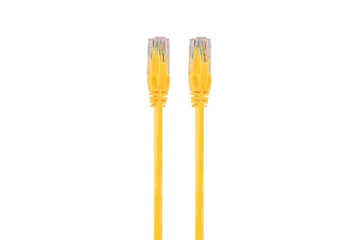 S-link Kábel - SL-CAT605YE (UTP patch kábel, CAT6, sárga, 5m)