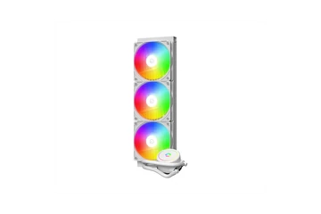 ID-Cooling CPU Water Cooler - FX360 ARGB WHITE (35,2dB; max. 129,39 m3/h; 3x12cm, A-RGB LED, fehér)