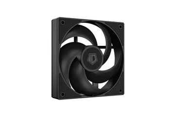 ID-Cooling Cooler 12cm - AS-120-K (27,2dB, max. 98,54 m3/h, 4pin, PWM, 12cm, fekete)