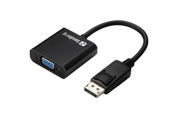 Sandberg Kábel Átalakító - Adapter DisplayPort>VGA