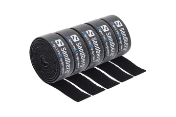 Sandberg vezeték kötegelő - Cable Velcro Strap 5-pack