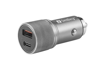Sandberg szivargyújtús töltő - Sandberg Car Charger 1xQC3.0+1xUSBC 48W