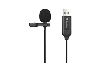 Sandberg Mikrofon - Streamer USB Clip Microphone