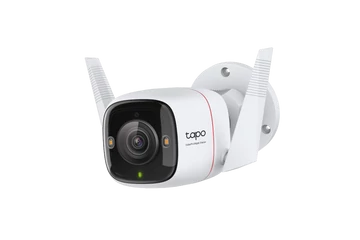 TP-link IP wifi Cső kamera - Tapo C325WB (ColorPro; 4MP, 4mm, kültéri IP66, H264, SD, mikrofon, hangszóró, 9VDC)