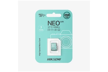 Hikvision HIKSEMI MicroSD kártya - NEO LUX 64GB microSDXC™, Class 10 and UHS-I, TLC (r/w: 100 / 70MB, V30)