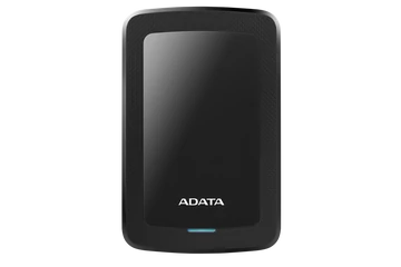 ADATA Külső HDD 2.5" - 1TB HV300 (USB3.1, LED, Slim, Fekete)
