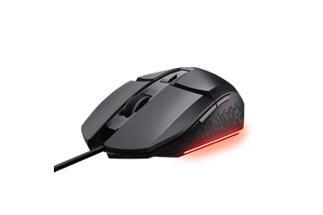 Trust Egér Gamer Vezetékes - GXT109 Felox (Optikai érzékelő; max6400DPI; 6 gomb; LED; fekete)