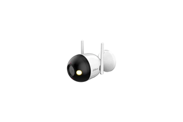 Dahua IP wifi csőkamera - F4C-PV (4MP, 2,8mm, kültéri, 2,4GHz; H265, IR+LED30m, IP67, SD; mikrofon; hangszóró 12VDC)