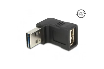 Delock adapter - 65521 (USB2.0, A apa - anya fel/le forgatott)