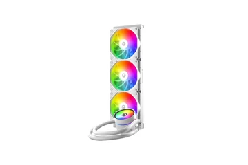 ID-Cooling CPU Water Cooler - ZOOMFLOW 360 XT V2 WHITE (25dB; max. 115,87 m3/h; 3x12cm, A-RGB LED, fehér)