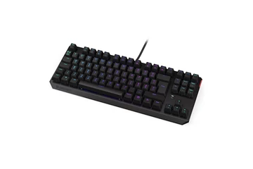Endorfy Billentyűzet - Thock TKL (RGB, Kailh Brown Switch, mechanikus, 87 gomb, 1,8m, HU, fekete)