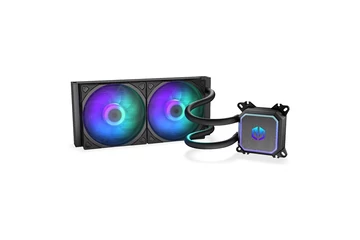 Endorfy CPU Water Cooler - Navis F240 ARGB (vízhűtés, Fluctus 2x120 PWM ARGB, AIO, fekete)
