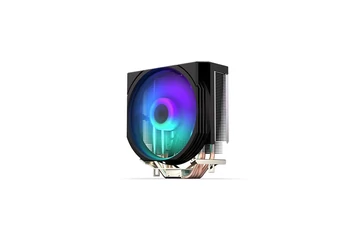 Endorfy CPU Cooler - Spartan 5 MAX ARGB (12 cm, 4 pin, 4x heatpipe, PWM, TDP 180W, fekete)