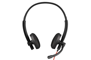 Bluestork Fejhallgató - MC301 Office Headset (mikrofon; hangerő szabályzó, 3,5 Jack, fekete)