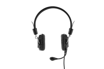 Bluestork Fejhallgató - MC201 Office Headset (mikrofon; hangerő szabályzó, 3,5 Jack, fekete)