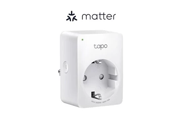 TP-Link Okos Dugalj - Tapo P110M (230V-16A; 2,4GHz WiFi; Távoli hozzáférés; Ütemezés; Távoli mód; Energia figyelés)