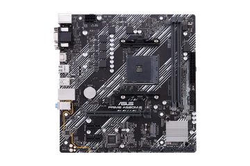 Asus Alaplap - AMD PRIME A520M-E/CSM AM4 (A520, 2xDDR4 4600MHz, 1xGBE LAN, 1xM.2, 4xSATA3, 6xUSB2.0, 7xUSB3.2)