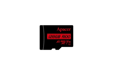 Apacer MicroSD kártya - 128GB microSDXC UHS-I Class10 V10 A1 (R/W: 100/10 MB/s) + adapter