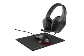 Trust Bundle - GXT790 3-in-1 Gaming Bundle (Zirox fejhallgató + Felox egér + Egérpad)