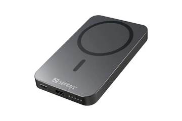 Sandberg Akkubank - Mag Wireless Powerbank 5000 ALU