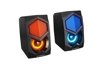 Rampage Hangszóró 2.0 - RMS-N29 (2x3W, RGB, hangerőszabályzó; USB)