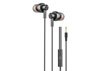 S-Link Fülhallgató - SL-KU180 (3,5 Jack, mikrofon, fekete)