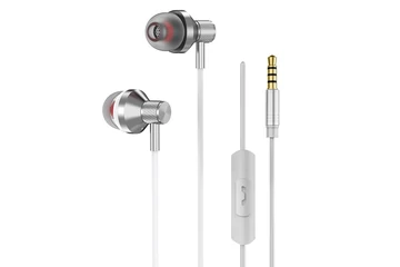 S-Link Fülhallgató - SL-KU200 (3,5 Jack, mikrofon, fehér)