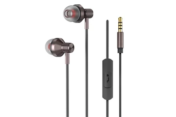 S-Link Fülhallgató - SL-KU200 (3,5 Jack, mikrofon, fekete)