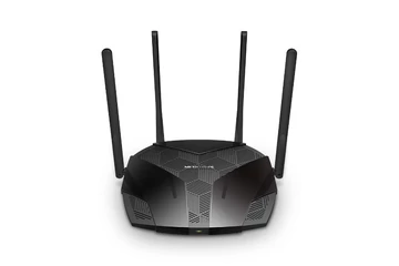 Mercusys Router WiFi AX3000 - MR80X (574Mbps 2,4GHz + 2402Mbps 5GHz; 4port 1Gbps, WPA3; MU-MIMO; OFDMA)