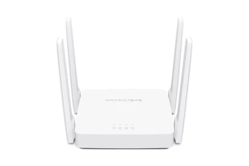 Mercusys Router WiFi AC1200 - AC10 (300Mbps 2,4GHz + 867Mbps 5GHz; 3port 100Mbps, WPA2)