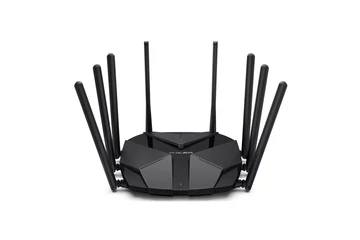 Mercusys Router WiFi AX6000 - MR90X (1148Mbps 2,4GHz + 4804Mbps 5GHz; 1x 2,5Gbps +3x 1Gbps port, WPA3; 8x Antenna)