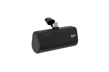 Silicon Power Akkubank - 5000mAh QD50 PowerBank Fekete (USB-C, 5V-3A, 9V-2.22A, 12V-1.67A)