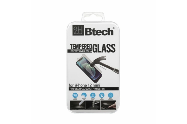 Btech iPhone 12 mini üvegfólia
