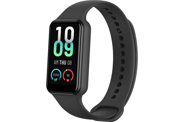AMAZFIT Band 7 bluetooth okoskarkötő (aktivitásmérő, szilikon szíj, BioTracker) Fekete