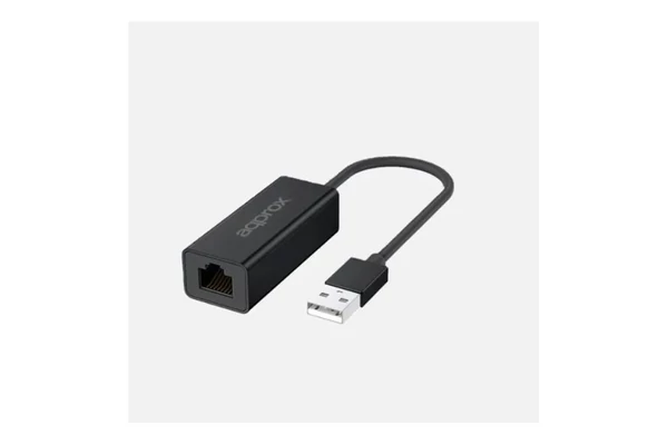 APPROX APPC56 Átalakító - USB3.0 to 2.5G RJ45 (10/100/1000/2500Mbps) Fekete