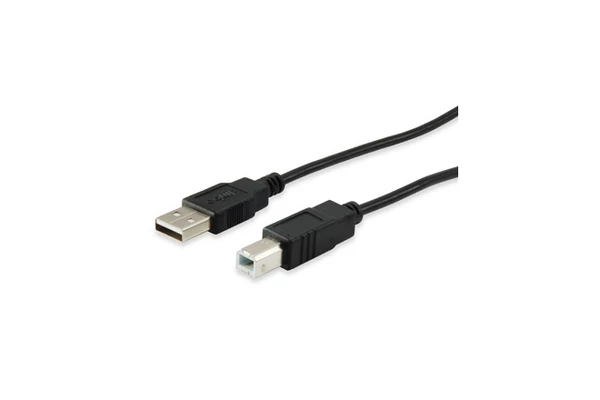 Equip 128863 Kábel - (USB2.0, A-B nyomtató kábel, apa/apa, duplán árnyékolt, 1m)