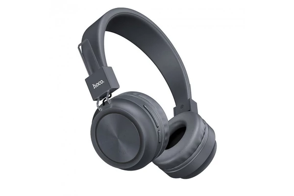 HOCO W25 PROMIS bluetooth fejhallgató SZTEREO, v4.2, mikrofon, összehajtható, Szürke