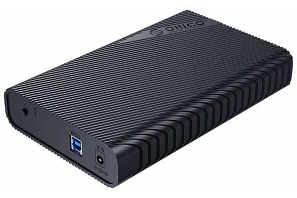 Orico Külső HDD Ház 3.5" - 3521C3-EU-BK/76/ (USB-C 3.1 Gen2, Max.: 16TB, fekete)