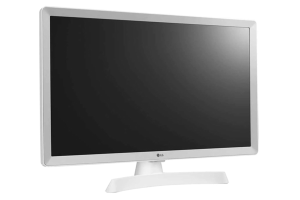 LG 28TN515S-WZ 27,5" HD Smart monitorTV, IPS; 16: 9; 1366x768; 14ms; 200cd; HDMIx2; USB; CI; RCA be; Speaker, fehér