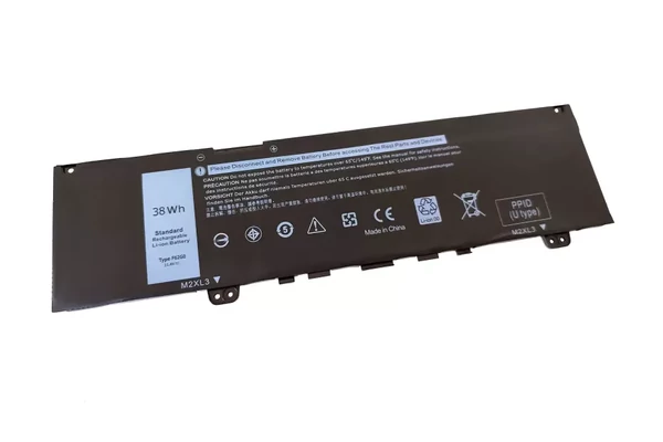 Dell Inspiron 7386, 5370, Vostro 5370 helyettesítő új 3 cellás 38Wh 3160mAh akkumulátor (TYPE: F62G0)