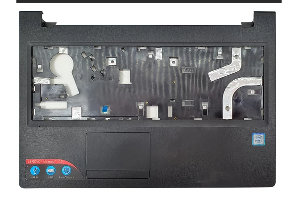 Lenovo IdeaPad 110-15ISK gyári használt fekete felső fedél (5CB0L82911)