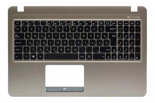 Asus X540LJ gyári új szürke (pezsgő) billentyűzet modul (90NB0B11-R30130)
