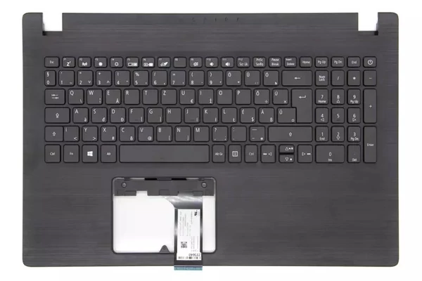 Acer Aspire A315-32 gyári új magyar fekete billentyűzet modul (6B.GVWN7.013)