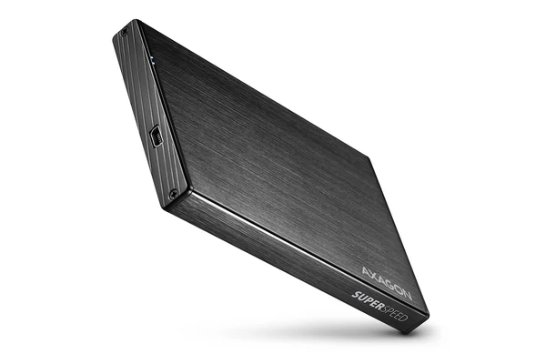 Axagon EE25-XA3 Külső merevlemez ház, USB 3.0, 2.5" SATA HDD/SSD kompatibilis, 6 Gbit/s, Alumínium, Fekete