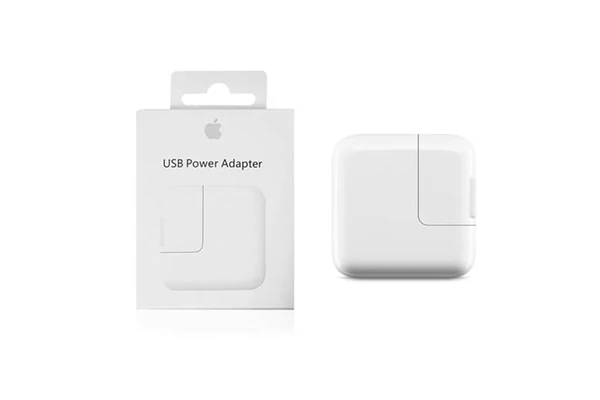 APPLE hálózati töltő USB aljzat (5V / 2400mA, 12W, MC359ZM/A és MD836ZM/A utódja) FEHÉR