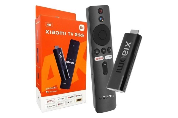 XIAOMI MI TV Stick bluetooth TV okosító (V5.0, WIFI, HDMI, Type-C, 2.4GHZ, 4k minőség) FEKETE (PFJ4122EU/MDZ-27-AA)