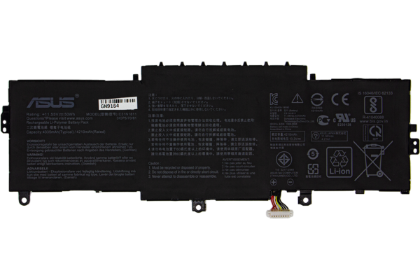 Asus ZenBook UX433FA  UX433FN gyári új 50Wh akkumulátor (0B200-03080000  C31N1811)
