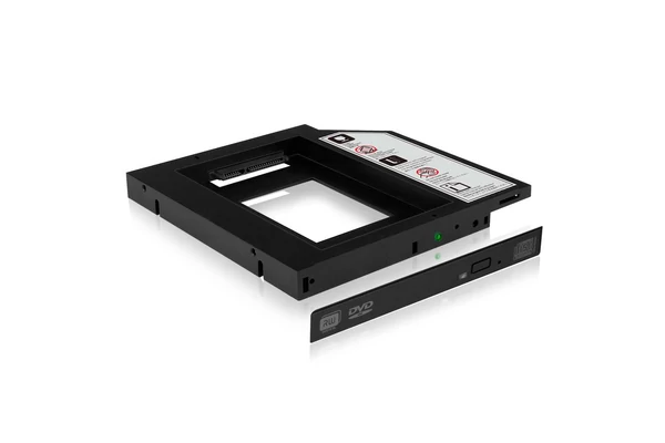 Raidsonic ICYBOX IB-AC640 SSD/HDD beépítő keret 9.5mm DVD meghajtó helyére